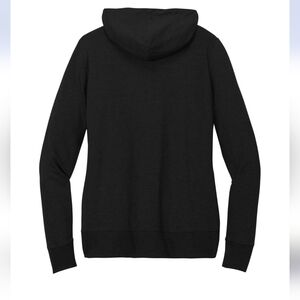 Love Streak ,Women's Black Hoodie Zip Up